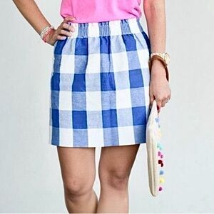 NEW J. Crew linen blend Sidewalk skirt